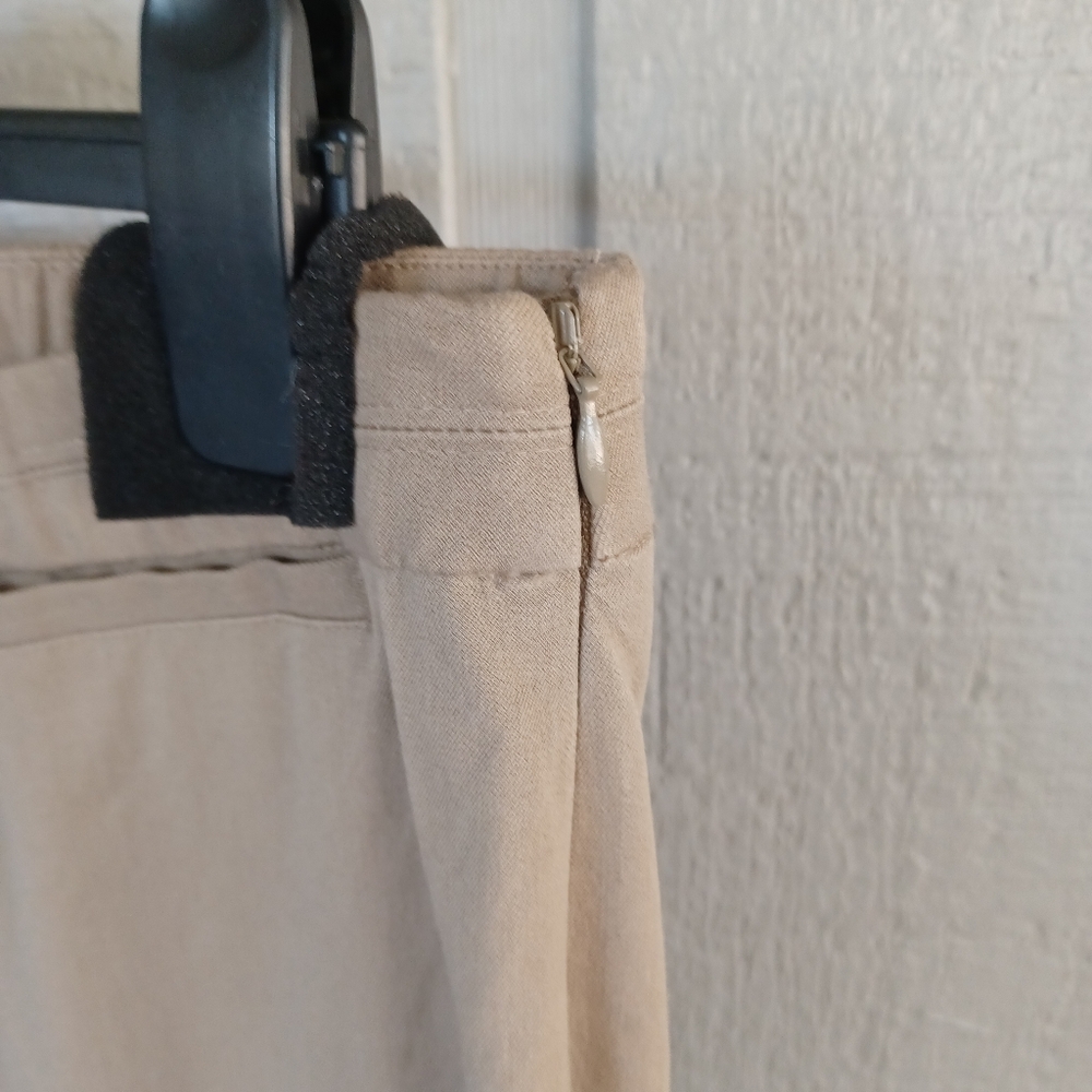 J Jill Precision Stretch Pant Size 16 Woemn Minimalist Cotton Blend In Tobacco - Picture 4 of 12